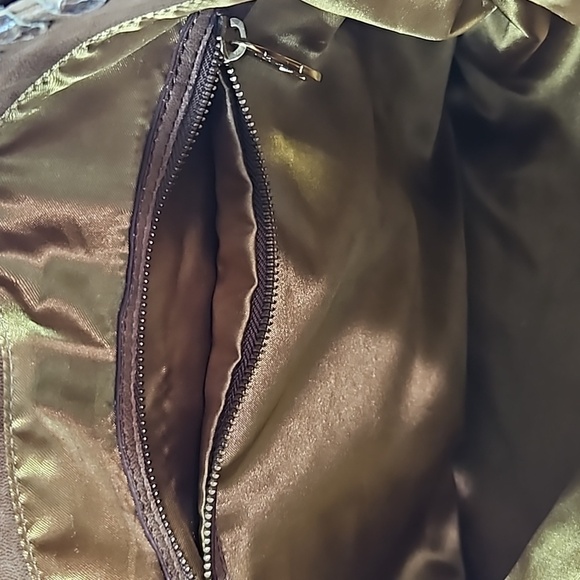 Zandra Rhodes Brown Faux Leather Handbag - Picture 6 of 11